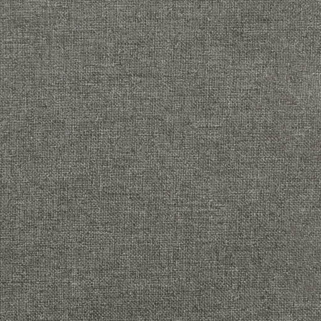Coussins de palette lot de 2 gris foncé mélangé tissu, Xios Store SNC