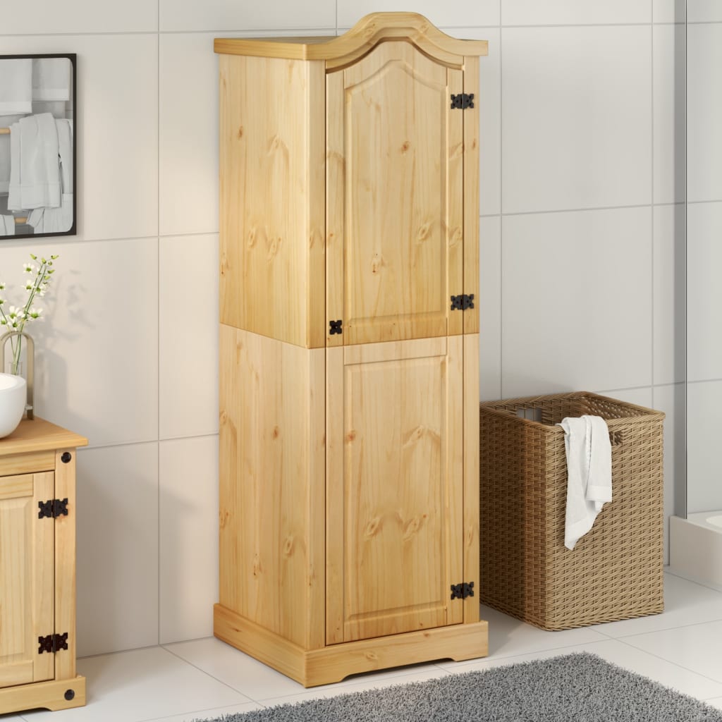 Garde-robe Corona 55x52x170 cm bois de pin massif Armoires vidaXL   