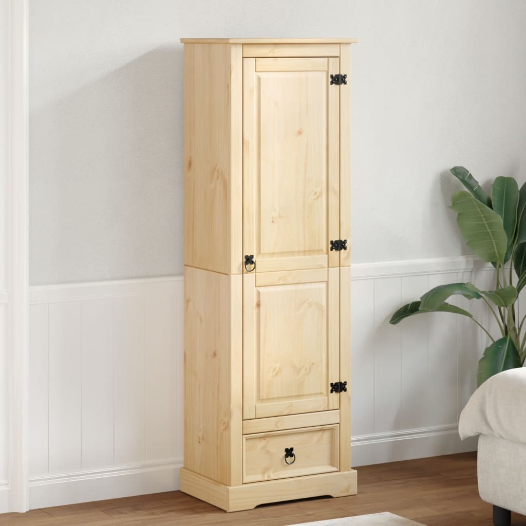 Garde-robe Corona 55x38x170 cm bois de pin massif Armoires vidaXL