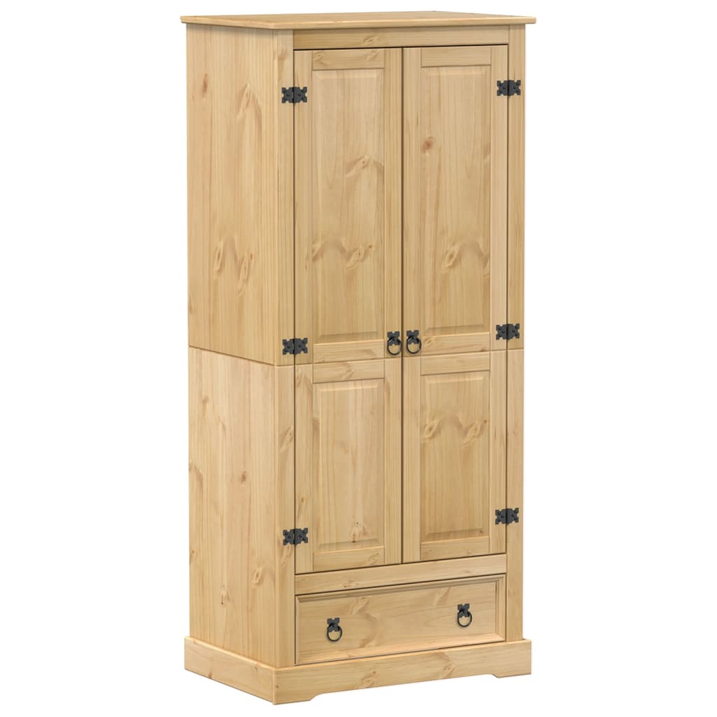 Garde-robe Corona 76x50x170 cm bois de pin massif Armoires vidaXL