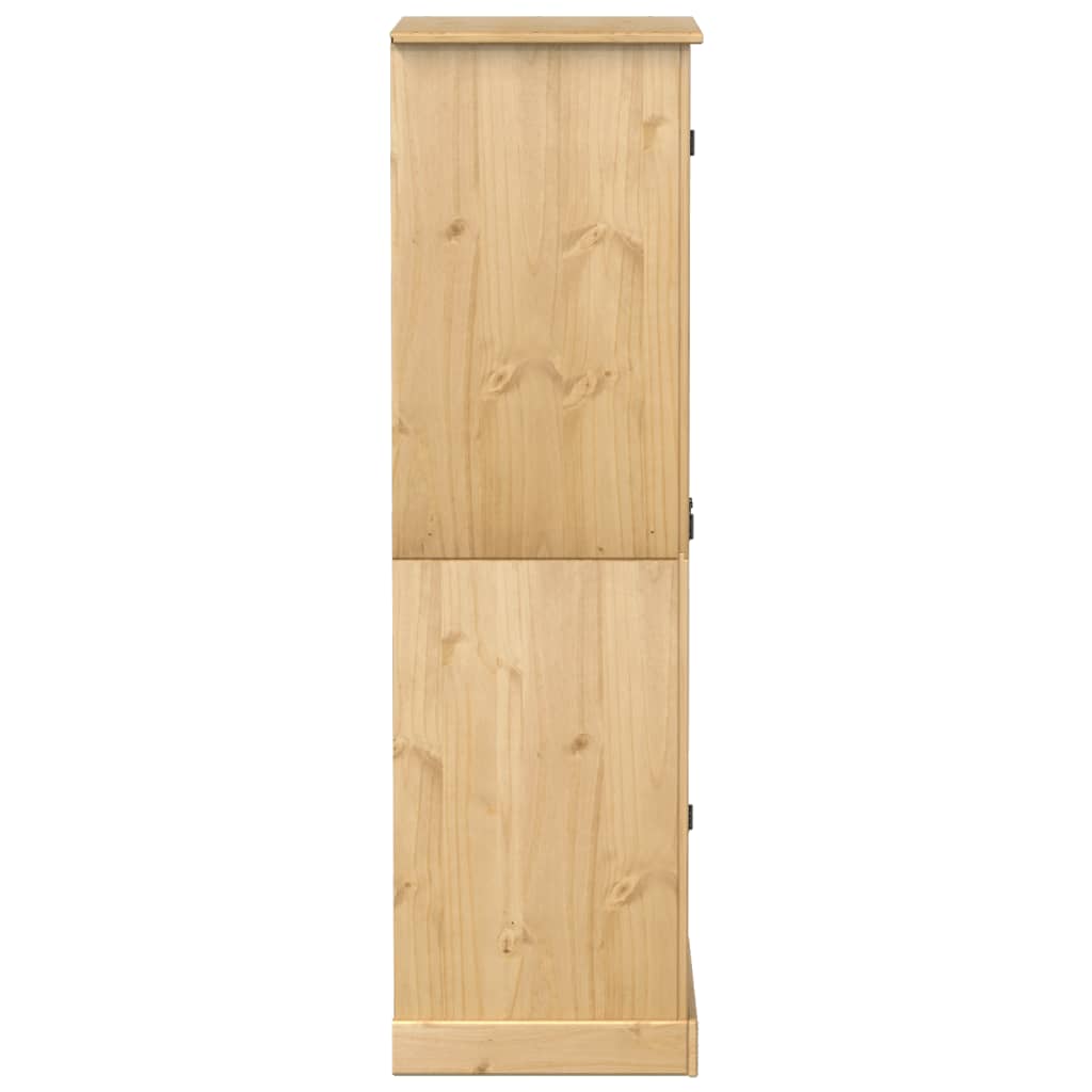 Garde-robe Corona 76x50x170 cm bois de pin massif Armoires vidaXL