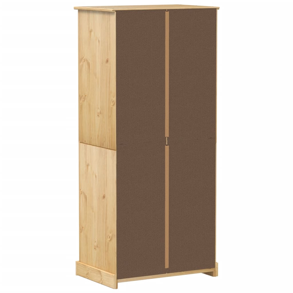 Garde-robe Corona 76x50x170 cm bois de pin massif Armoires vidaXL