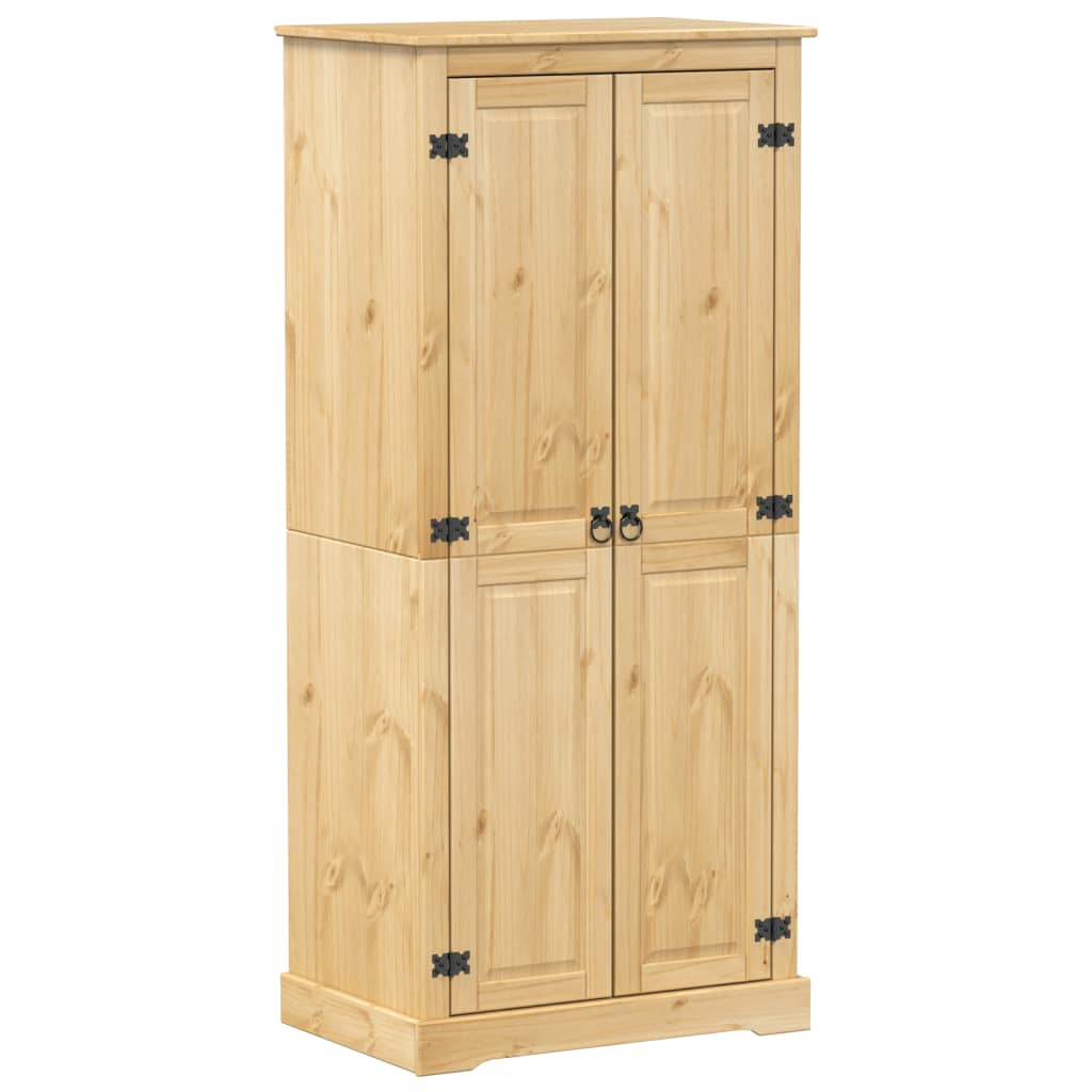 Garde-robe Corona 76x50x170 cm bois de pin massif Armoires vidaXL   