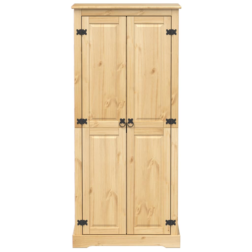 Garde-robe Corona 76x50x170 cm bois de pin massif Armoires vidaXL   