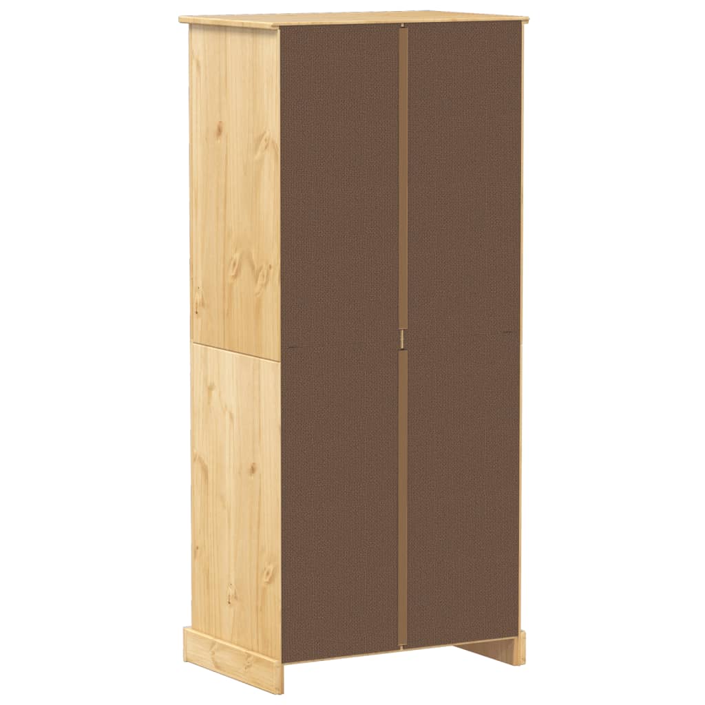 Garde-robe Corona 76x50x170 cm bois de pin massif Armoires vidaXL   