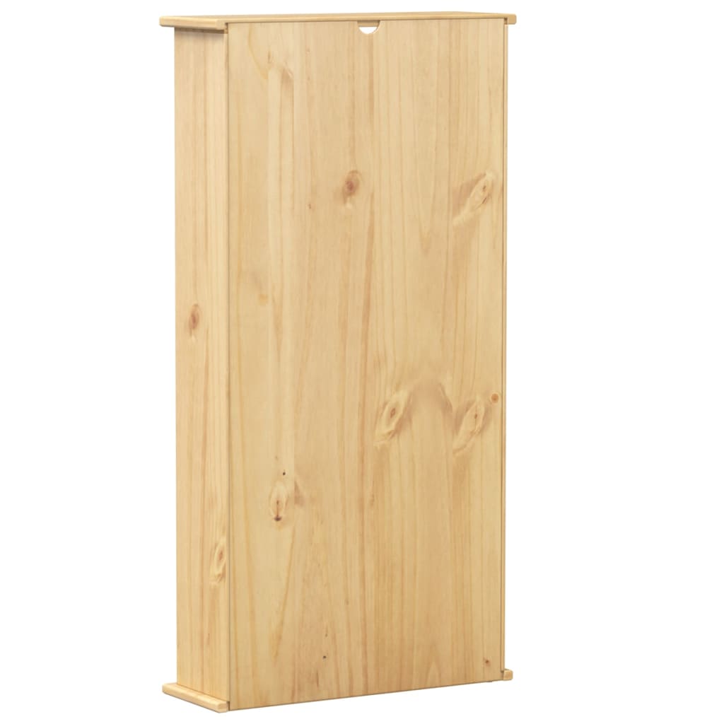 Image Armoire à CD Corona 52x17,5x103 cm bois de pin massif | Xios Store SNC vidaXL Xios Store SNC