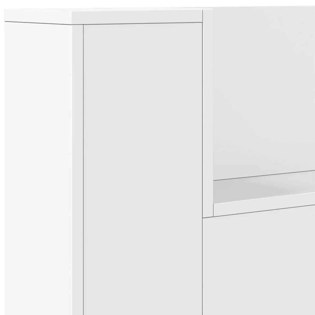 Image Armoire tête de lit avec LED blanc 160x16,5x103,5 cm | Xios Store SNC vidaXL Xios Store SNC