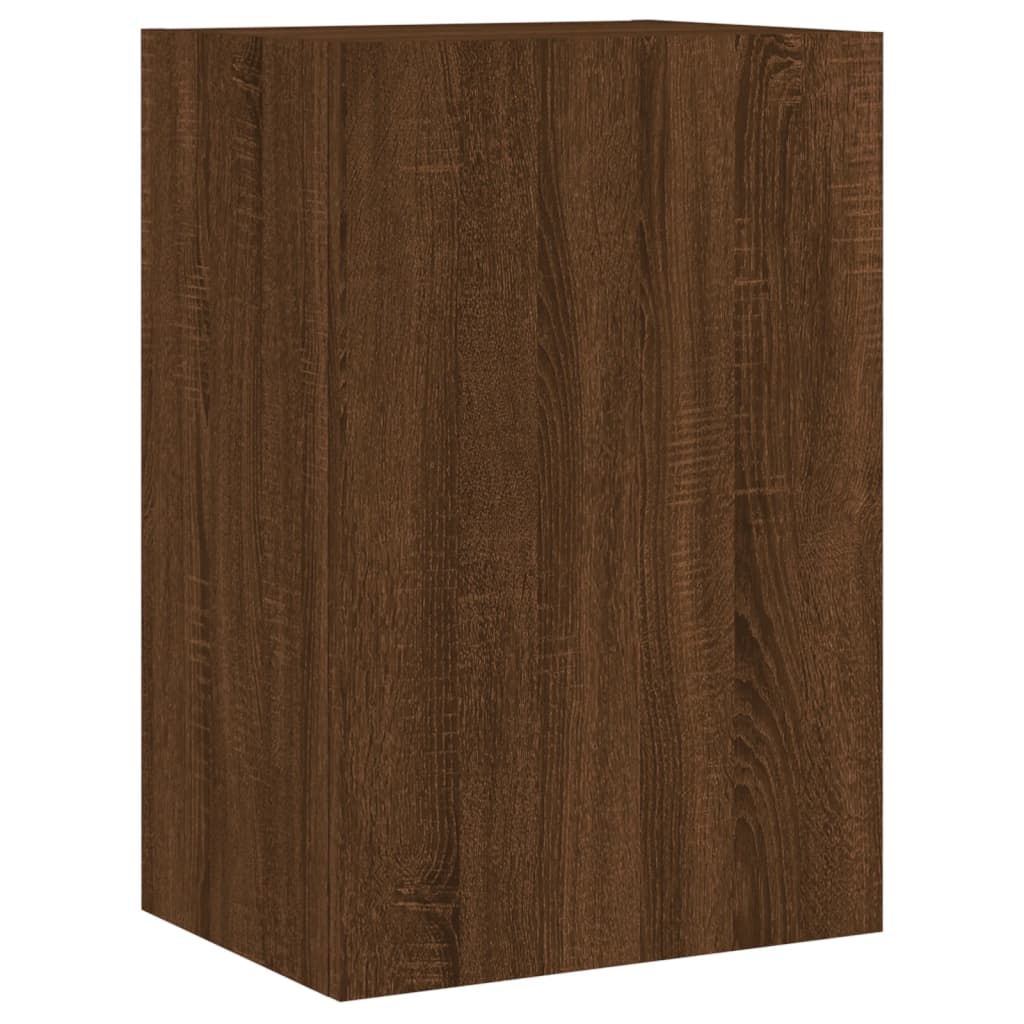 Unités murales TV 6 pcs chêne marron bois d'ingénierie Meubles TV vidaXL   