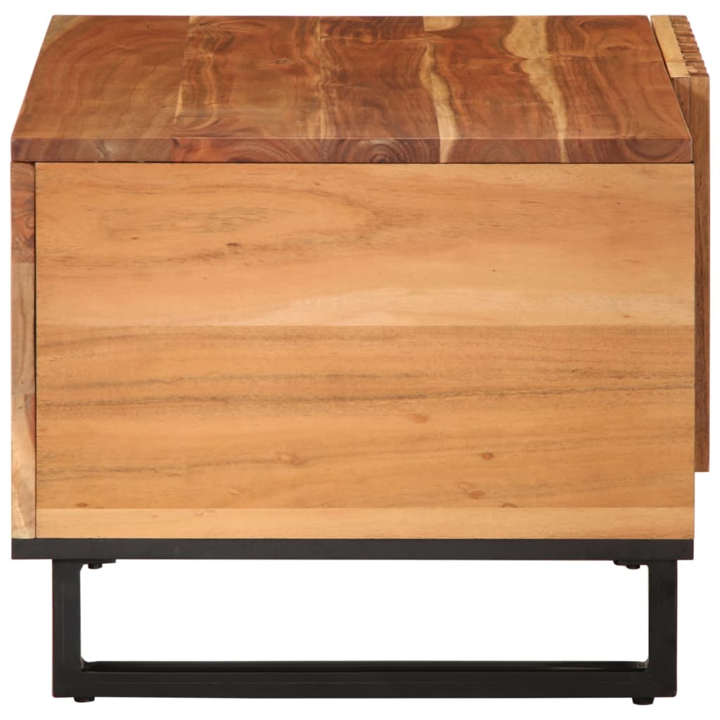 Table basse 80x51x40 cm bois massif d'acacia Tables basses vidaXL   