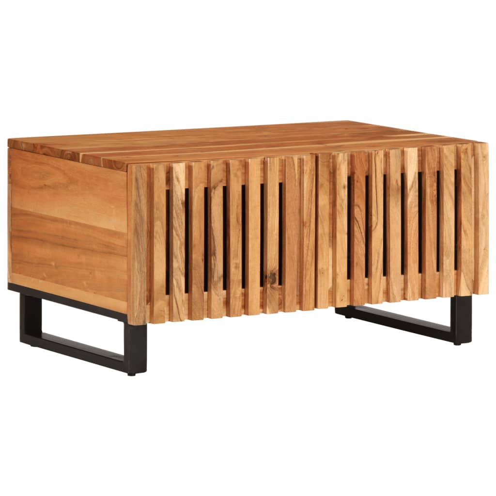 Table basse 80x51x40 cm bois massif d'acacia Tables basses vidaXL   