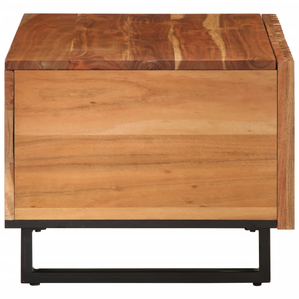 Table basse 80x51x40 cm bois massif d'acacia Tables basses vidaXL   