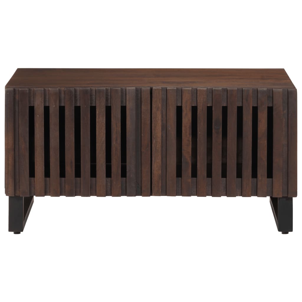 Table basse marron 80x51x40 cm bois de massif manguier Tables basses vidaXL   