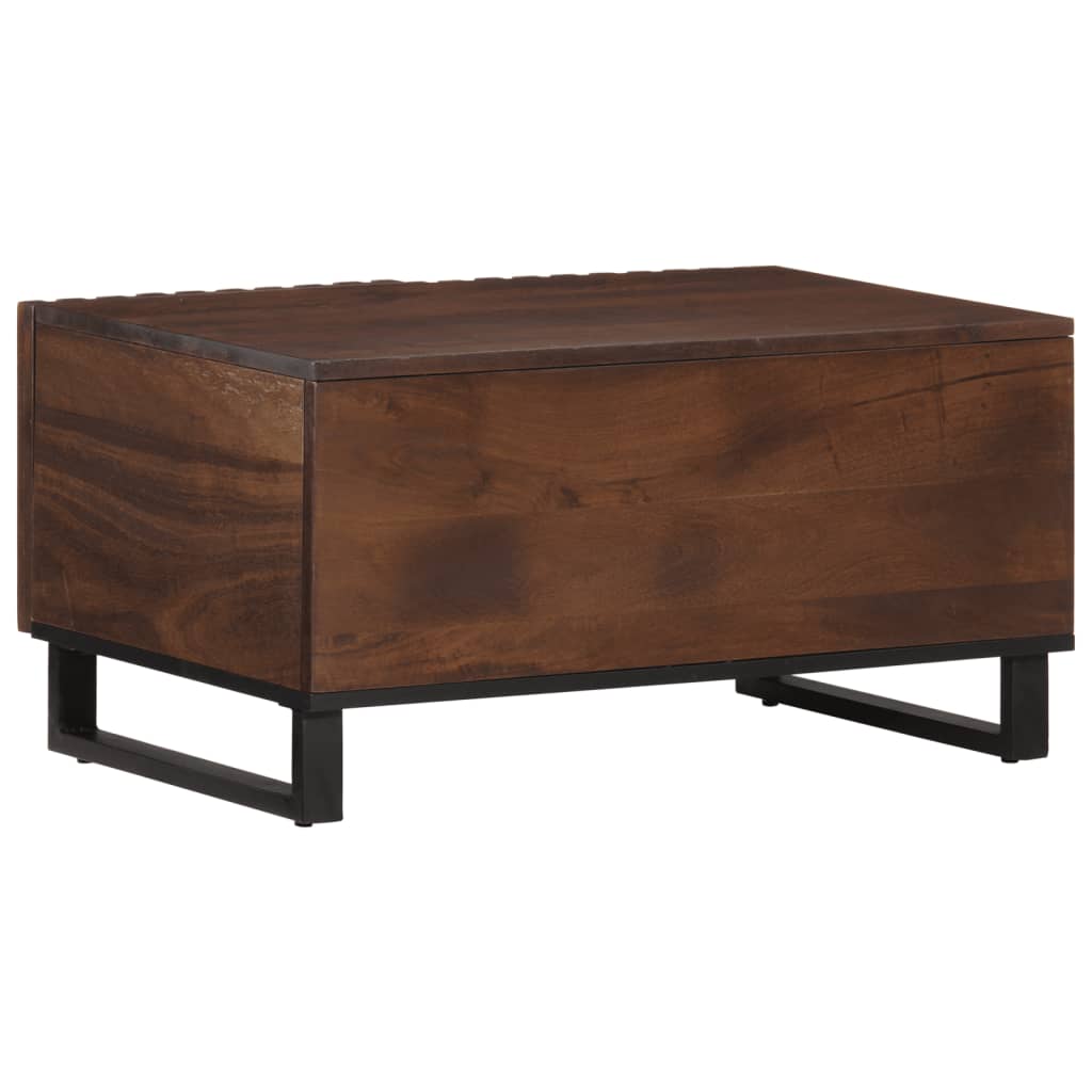 Table basse marron 80x51x40 cm bois de massif manguier Tables basses vidaXL   