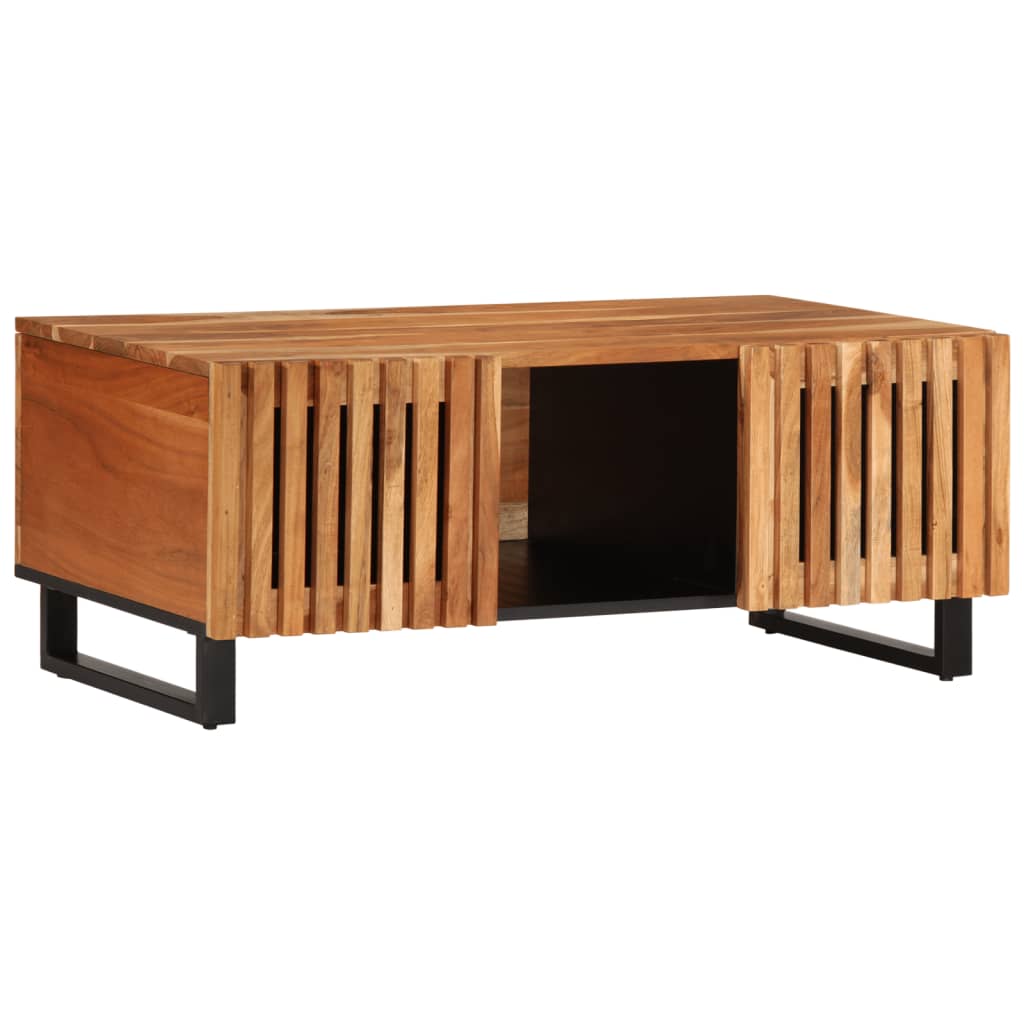 Table basse 100x55x40 cm bois massif d'acacia Tables basses vidaXL   