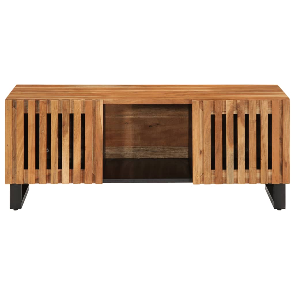 Table basse 100x55x40 cm bois massif d'acacia Tables basses vidaXL   