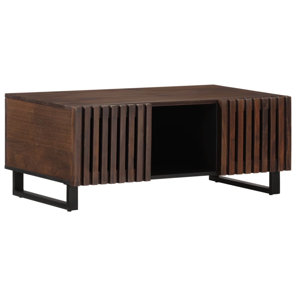 Table basse marron 100x55x40 cm bois de manguier massif Tables basses vidaXL   