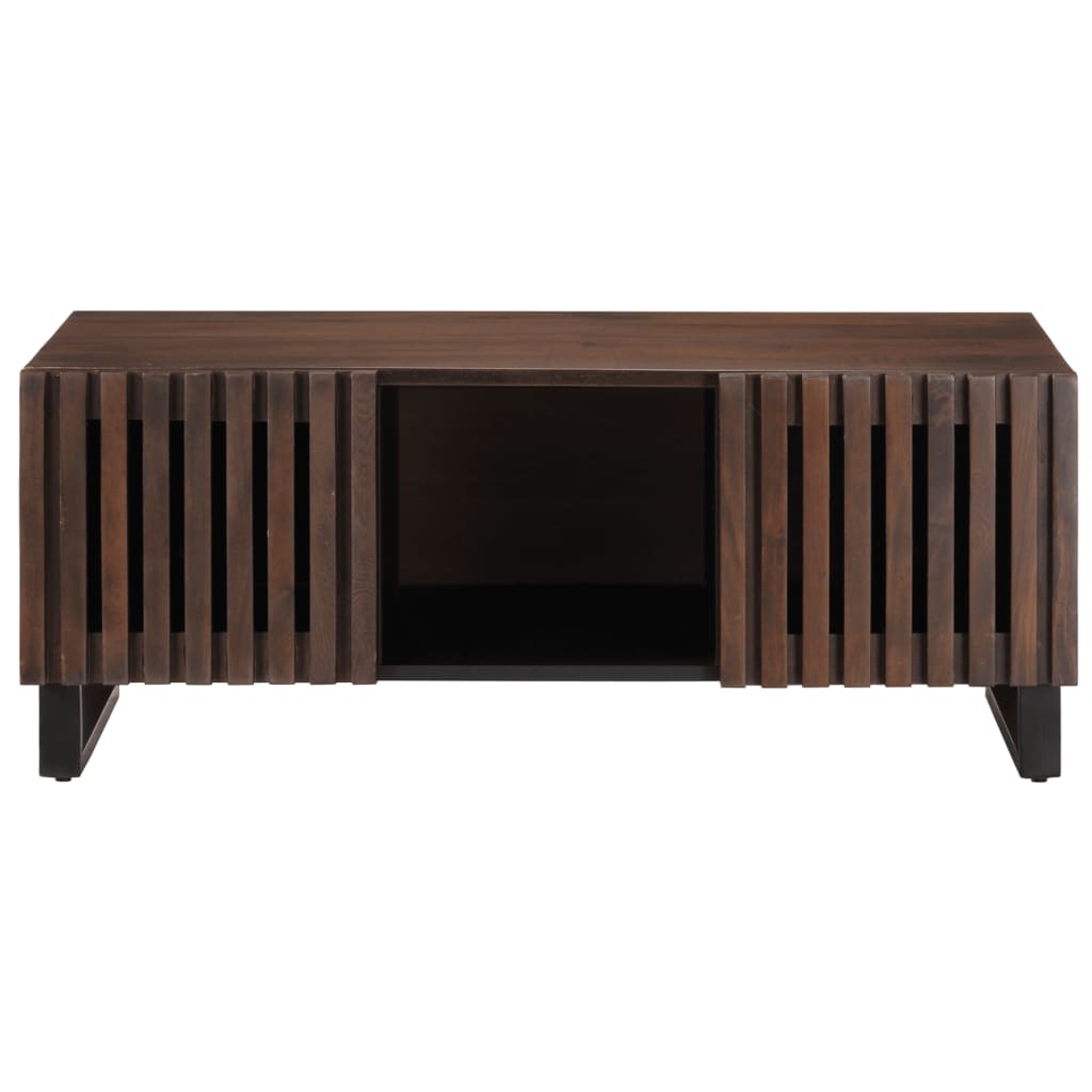 Table basse marron 100x55x40 cm bois de manguier massif Tables basses vidaXL   