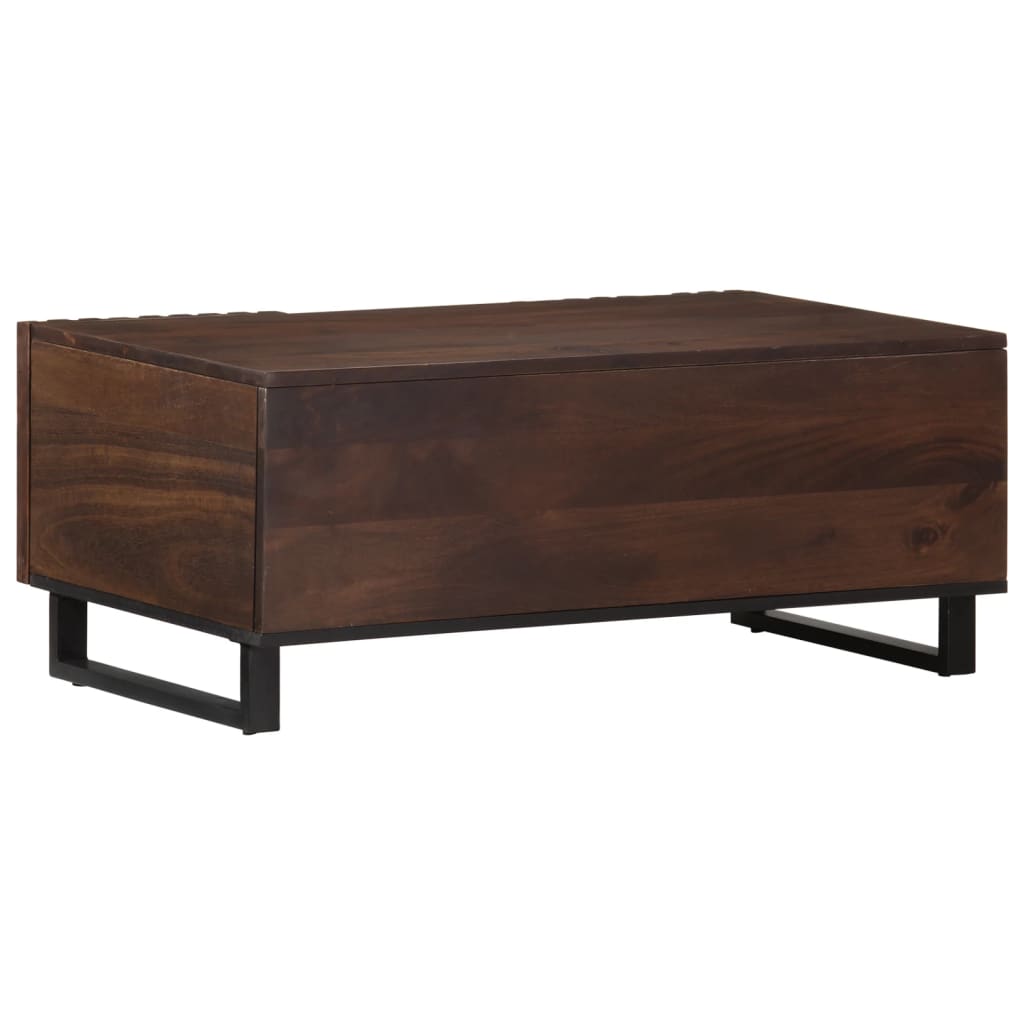 Table basse marron 100x55x40 cm bois de manguier massif Tables basses vidaXL   