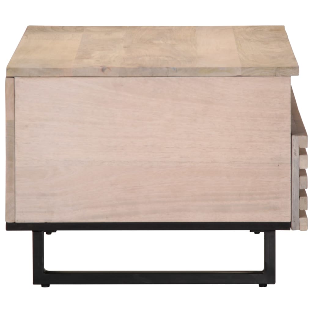 Table basse 80x55x40 cm bois de manguier massif Tables basses vidaXL   