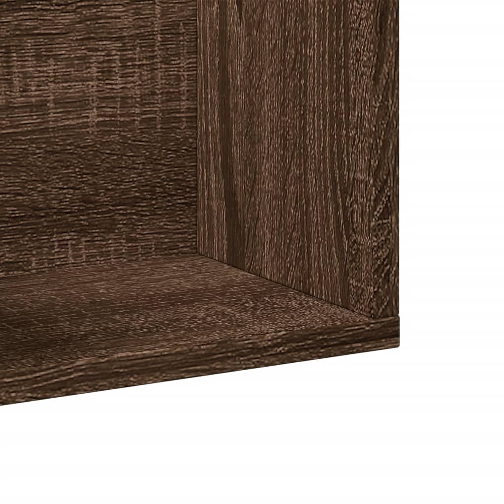 Armoire murale chêne marron 99x18x16,5 cm bois d'ingénierie Étagères murales & corniches vidaXL   