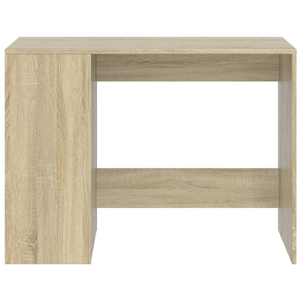 Bureau chêne sonoma 102x50x75 cm bois d'ingénierie Bureaux vidaXL   