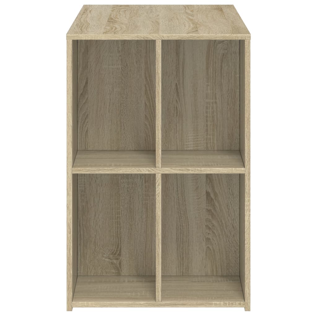 Bureau chêne sonoma 102x50x75 cm bois d'ingénierie Bureaux vidaXL   