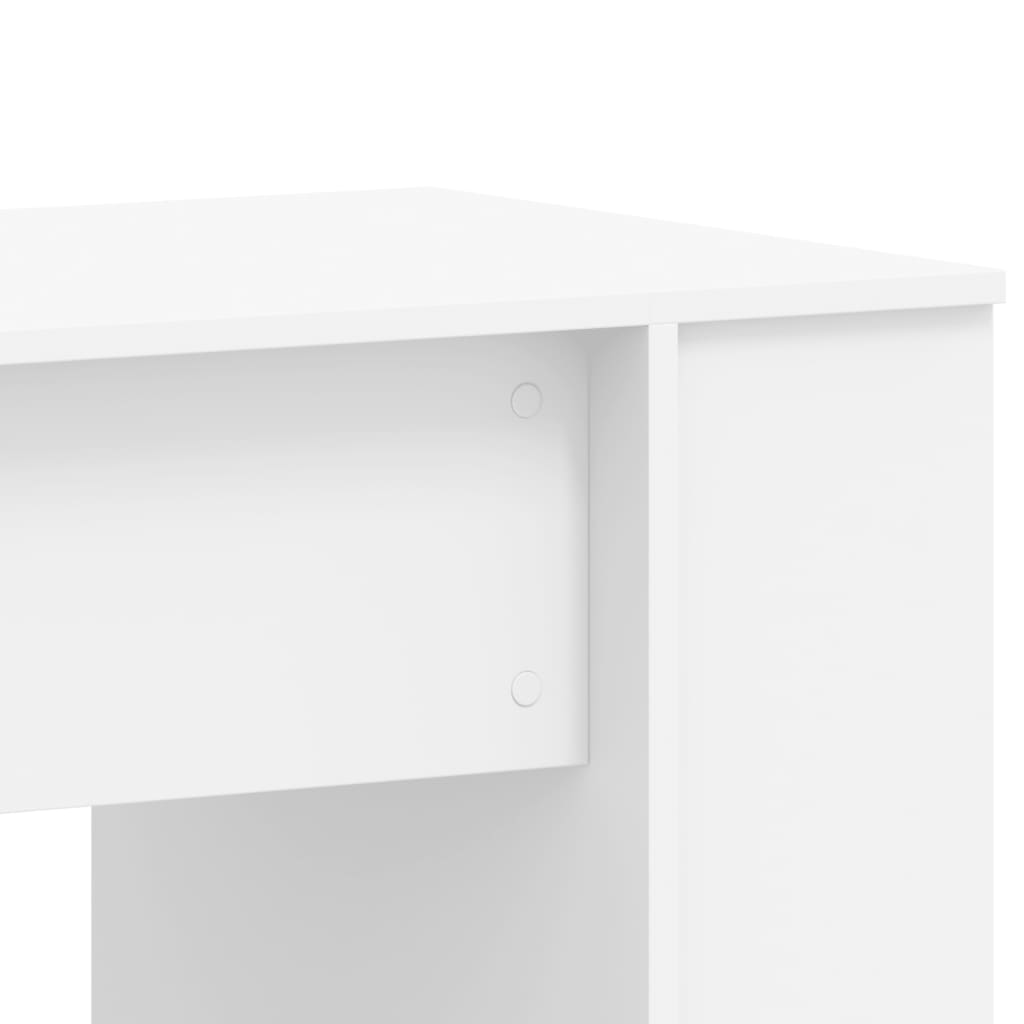 Bureau blanc 140x50x75 cm bois d'ingénierie Bureaux vidaXL   