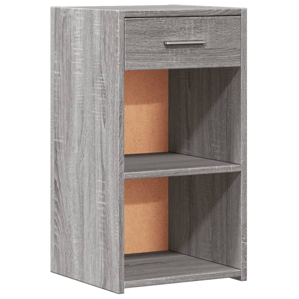 Tables de chevet 2 pcs sonoma gris 35x34x65cm bois d'ingénierie Tables de chevet vidaXL   