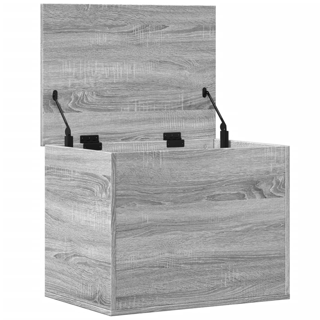 Boîte de rangement sonoma gris 60x42x46 cm bois d'ingénierie Coffres de rangement vidaXL