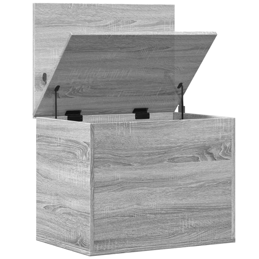 Boîte de rangement sonoma gris 60x42x46 cm bois d'ingénierie Coffres de rangement vidaXL