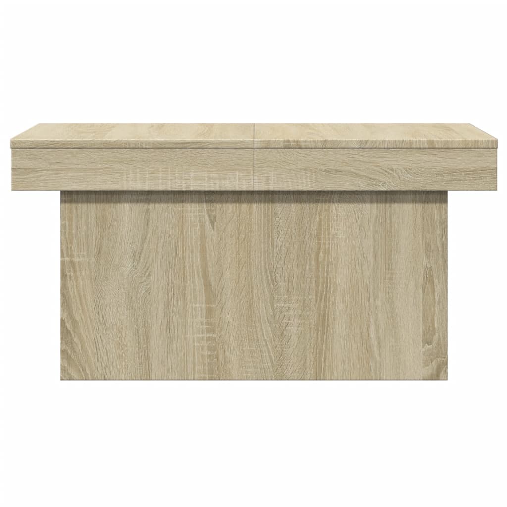 Table basse chêne sonoma 80x55x40 cm bois d'ingénierie Tables basses vidaXL   