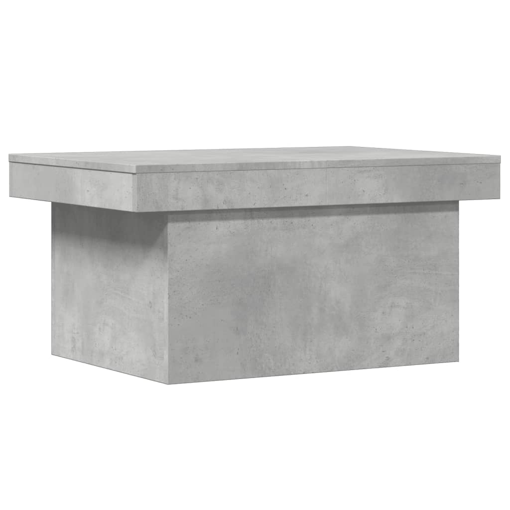 Table basse gris béton 80x55x40 cm bois d'ingénierie Tables basses vidaXL   