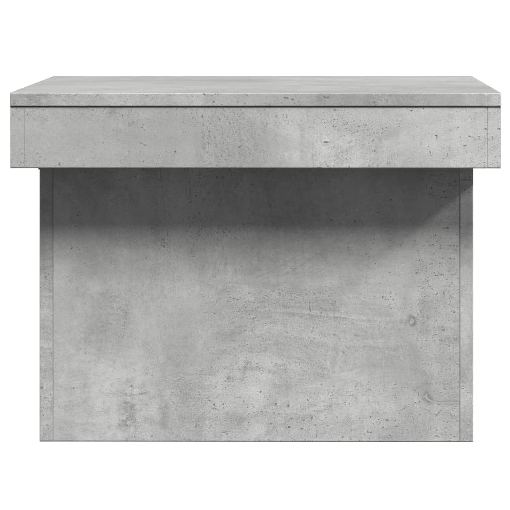 Table basse gris béton 80x55x40 cm bois d'ingénierie Tables basses vidaXL   