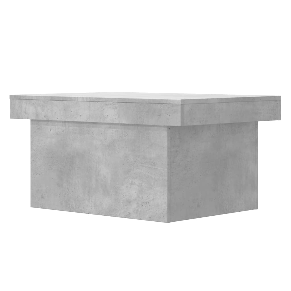 Table basse gris béton 80x55x40 cm bois d'ingénierie Tables basses vidaXL   