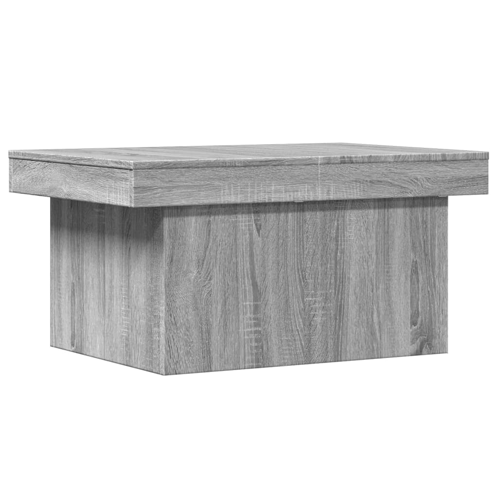 Table basse sonoma gris 80x55x40 cm bois d'ingénierie Tables basses vidaXL   