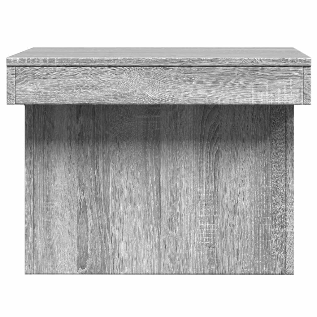 Table basse sonoma gris 80x55x40 cm bois d'ingénierie Tables basses vidaXL   