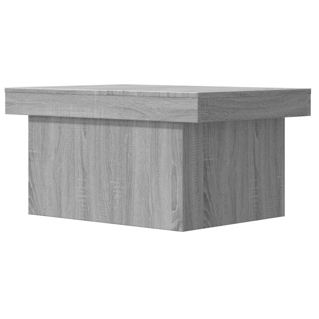 Table basse sonoma gris 80x55x40 cm bois d'ingénierie Tables basses vidaXL   