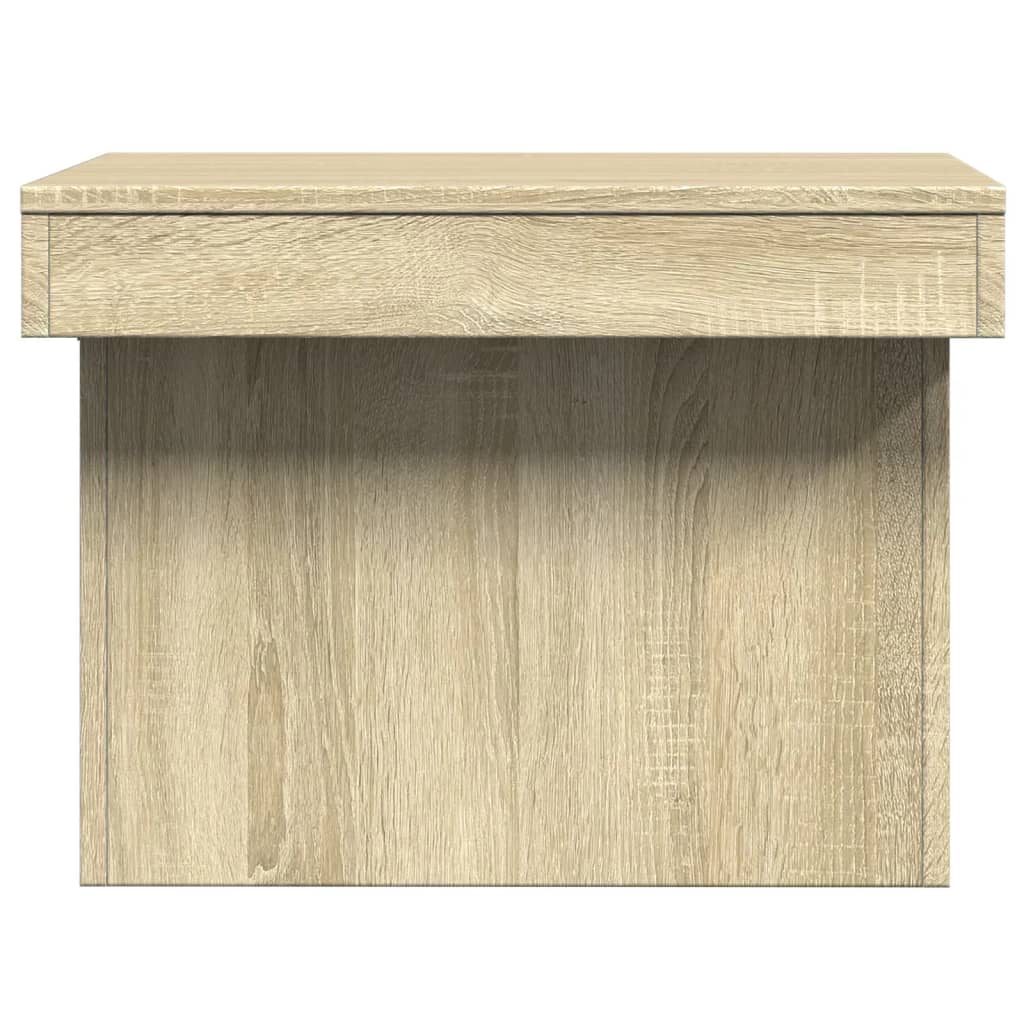 Table basse chêne sonoma 100x55x40 cm bois d'ingénierie Tables basses vidaXL   