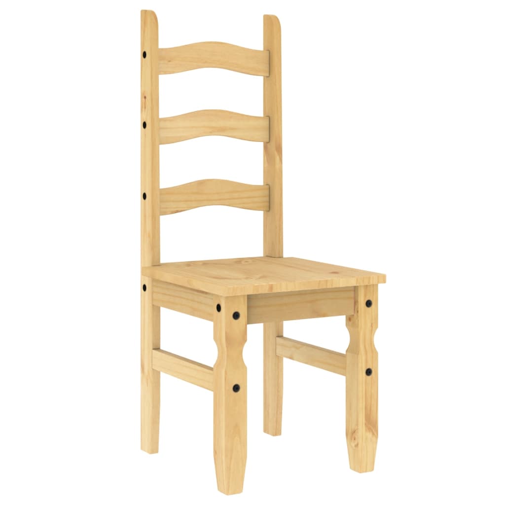 Chaises à manger lot de 2 Corona 42x47x107cm bois massif de pin Chaises de cuisine vidaXL   