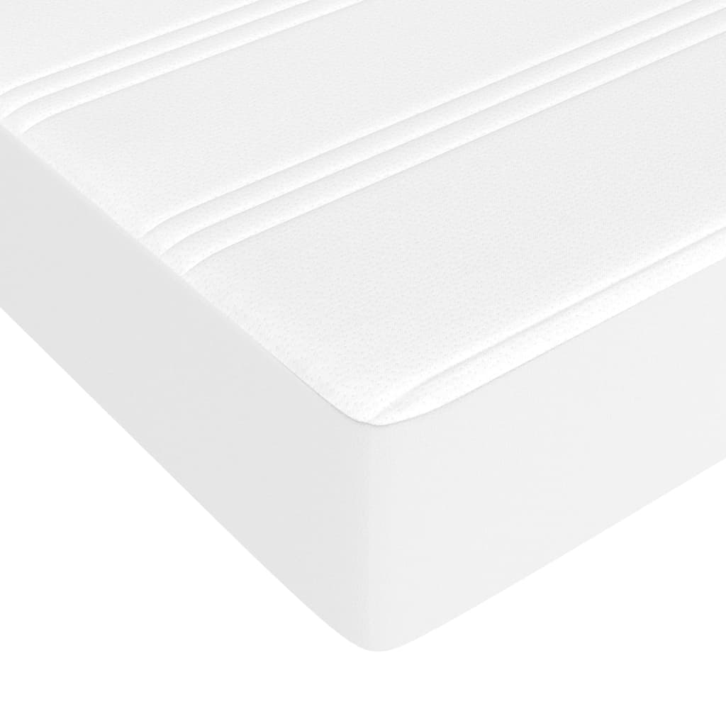 Matelas de lit à ressorts ensachés blanc 120x190x20 cm Matelas vidaXL   