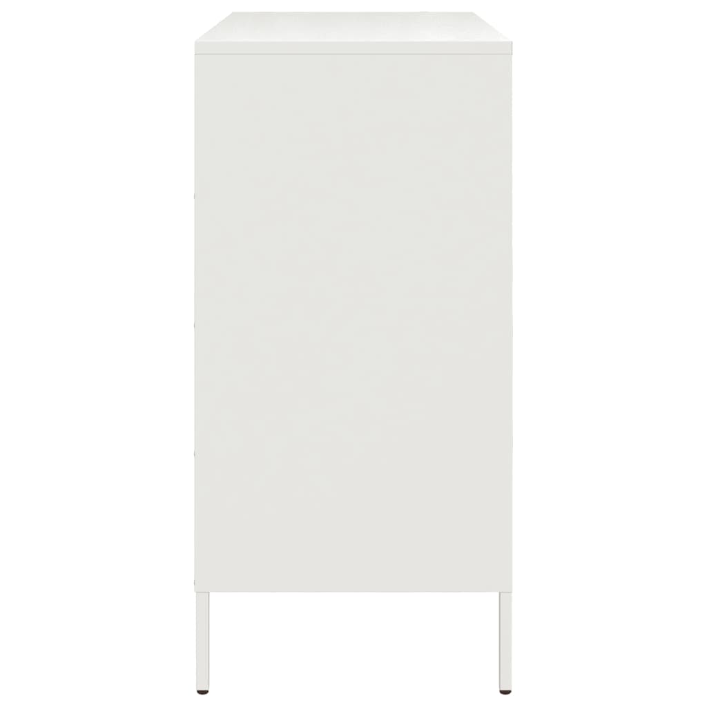 Image Buffet blanc 68x39x79 cm acier | Xios Store SNC vidaXL Xios Store SNC