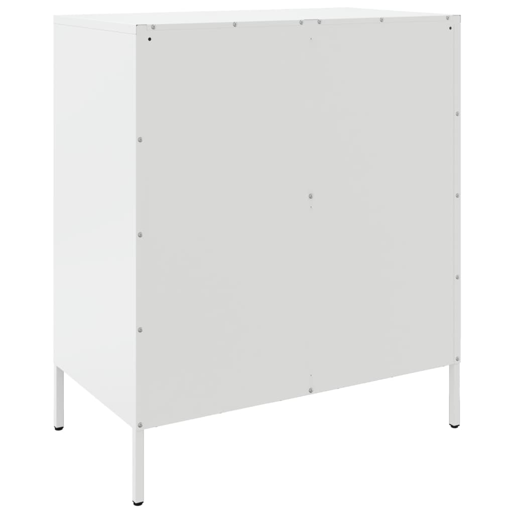 Image Buffet blanc 68x39x79 cm acier | Xios Store SNC vidaXL Xios Store SNC