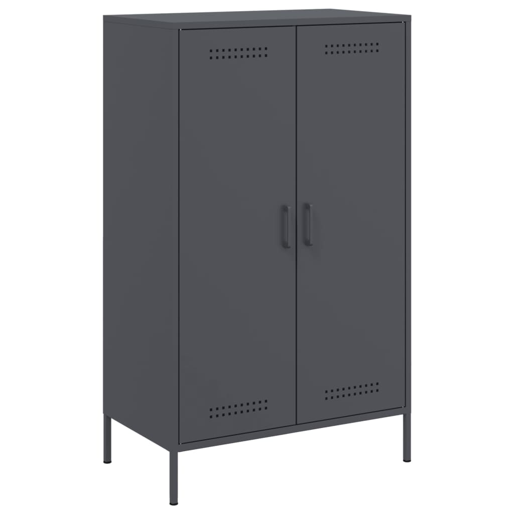 Image Buffet haut anthracite 68x39x113 cm acier | Xios Store SNC vidaXL Xios Store SNC