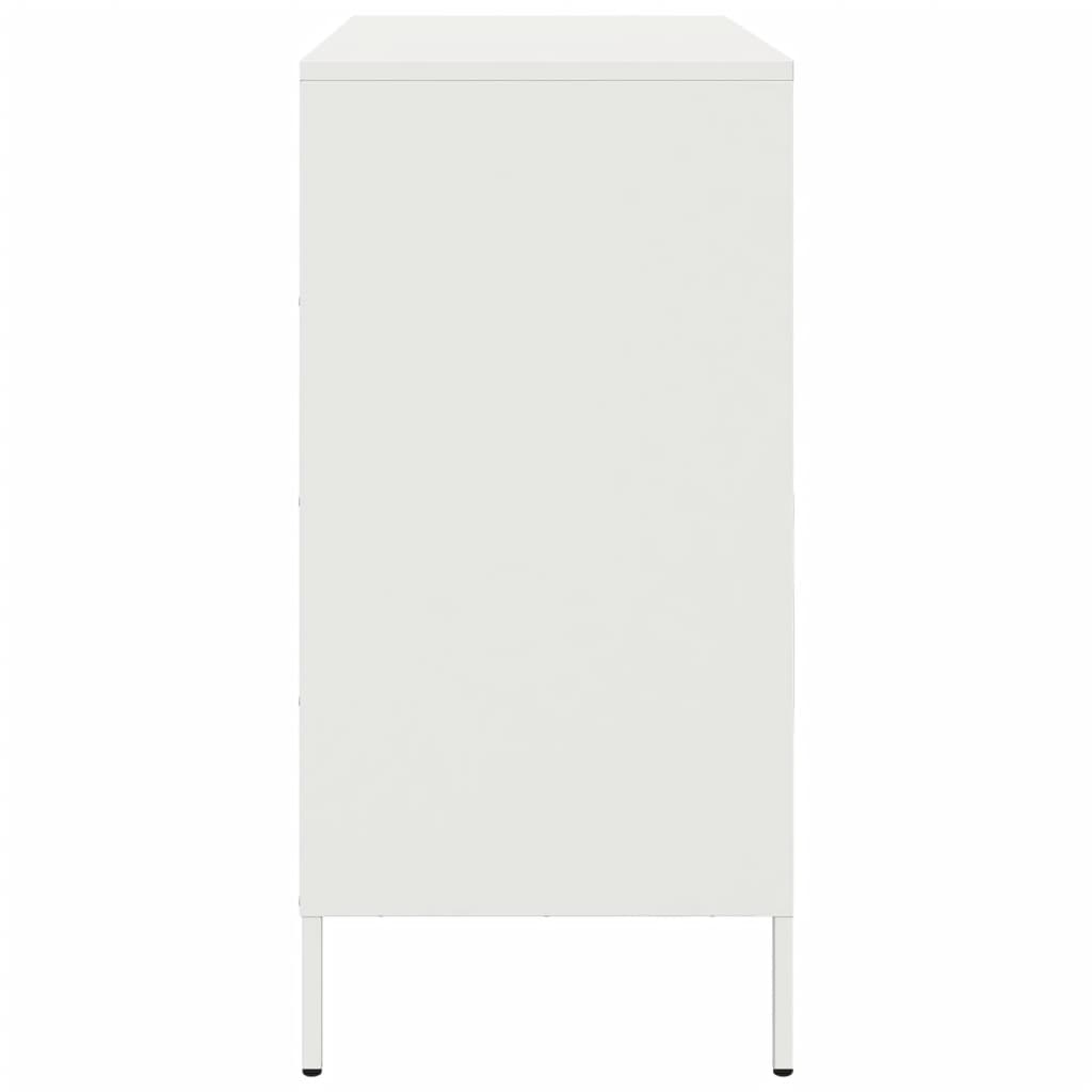 Image Buffet blanc 68x39x79 cm acier | Xios Store SNC vidaXL Xios Store SNC