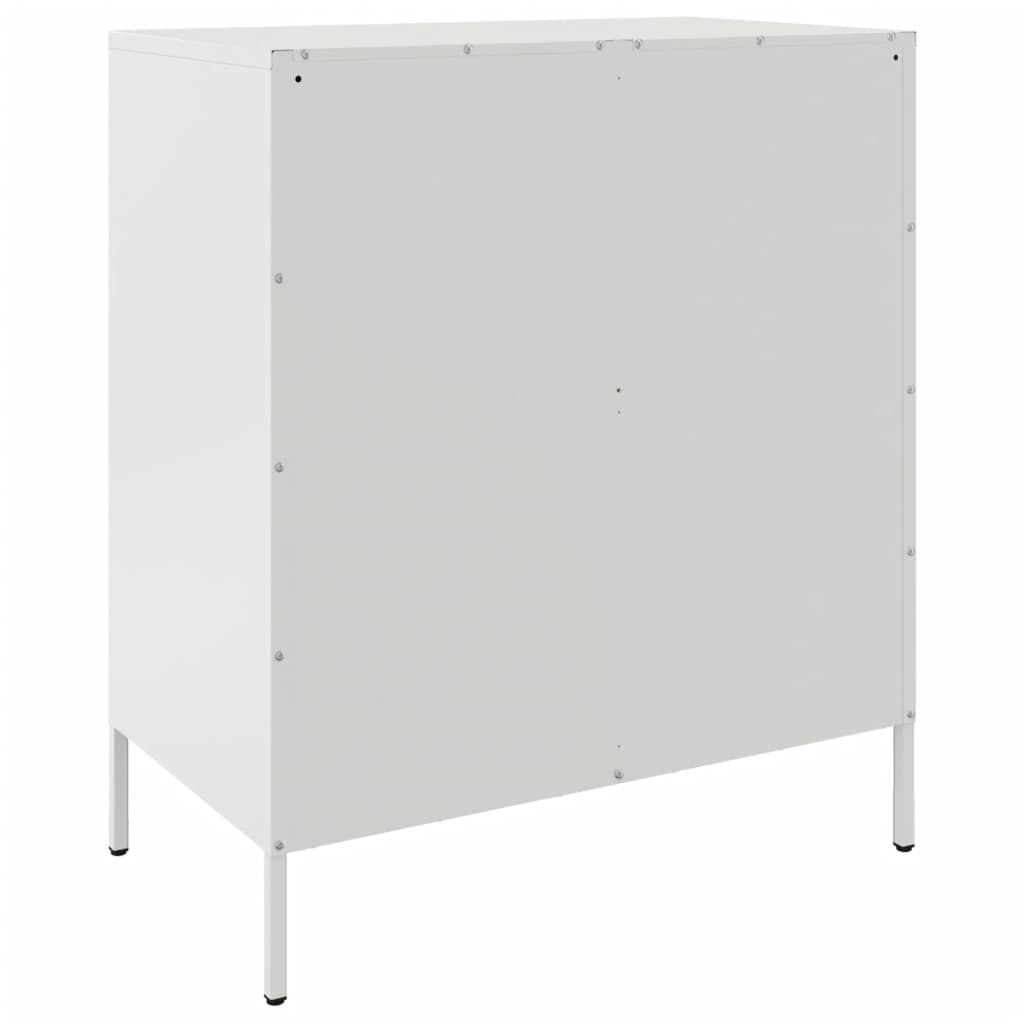 Image Buffet blanc 68x39x79 cm acier | Xios Store SNC vidaXL Xios Store SNC