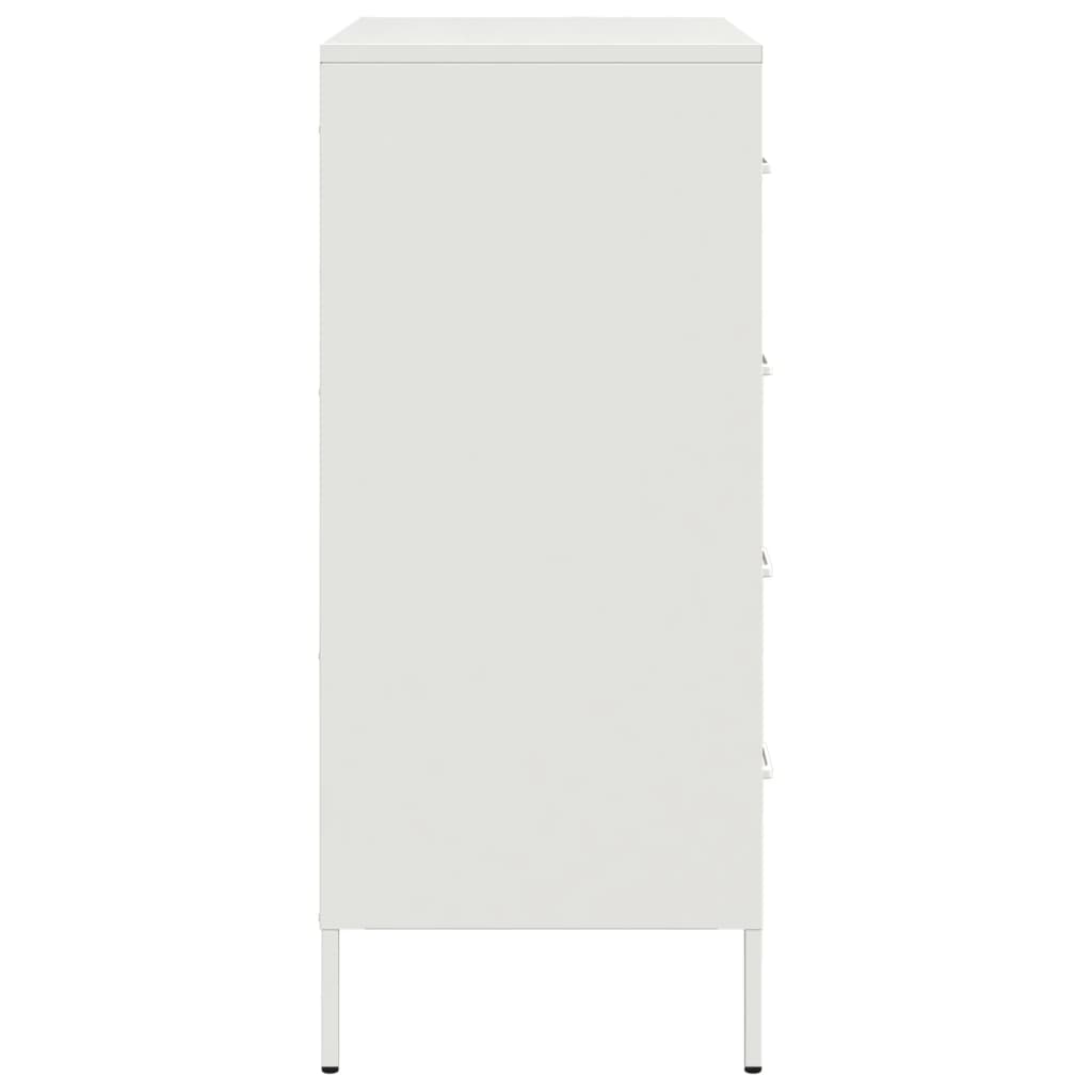 Image Buffet blanc 68x39x89 cm acier | Xios Store SNC vidaXL Xios Store SNC