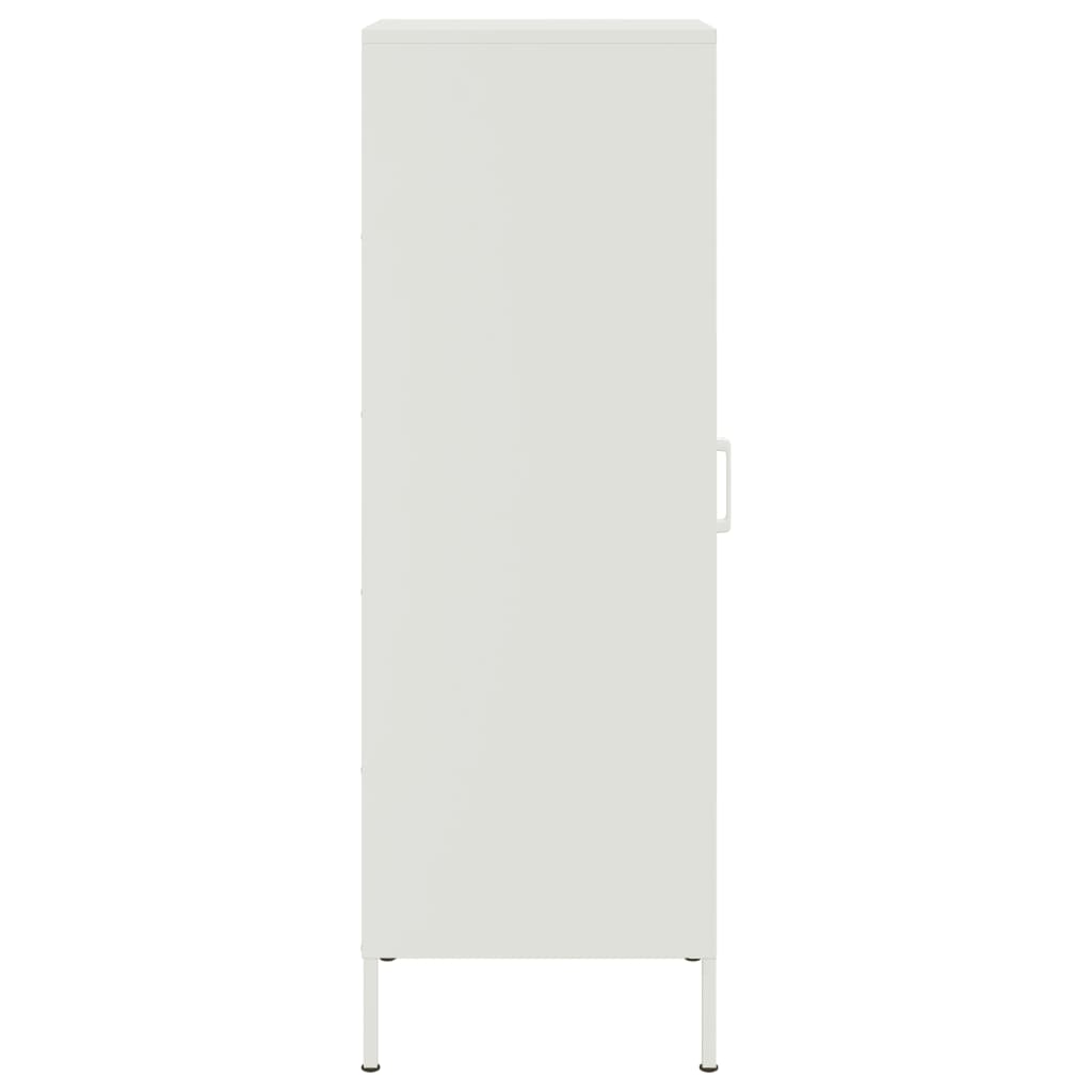 Image Buffet haut blanc 36x39x113 cm acier | Xios Store SNC vidaXL Xios Store SNC