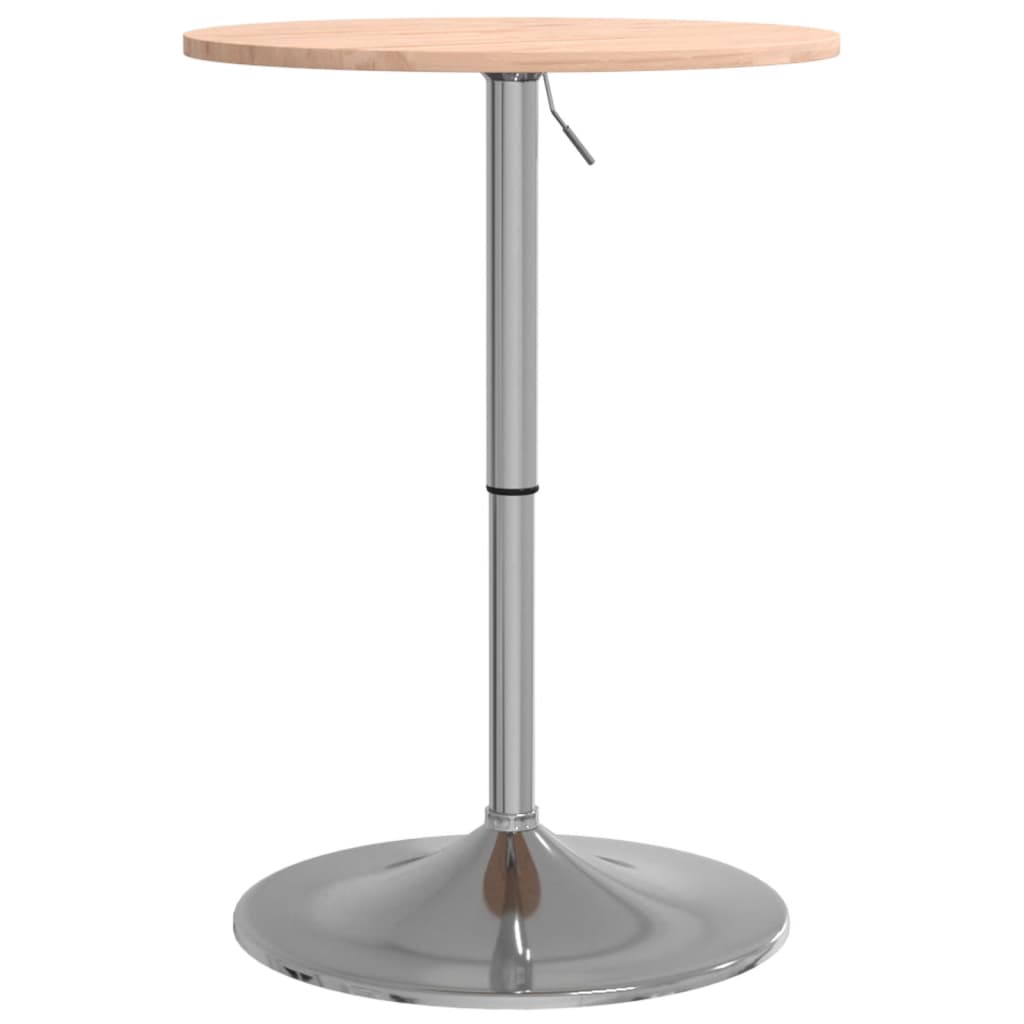 Table de bar Ø50x89,5 cm bois massif de hêtre - Xios Store SNC