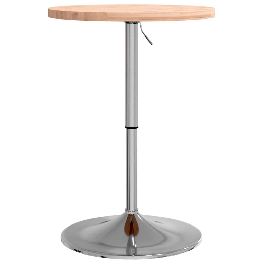 Table de bar Ø50x90,5 cm bois massif de hêtre - Xios Store SNC