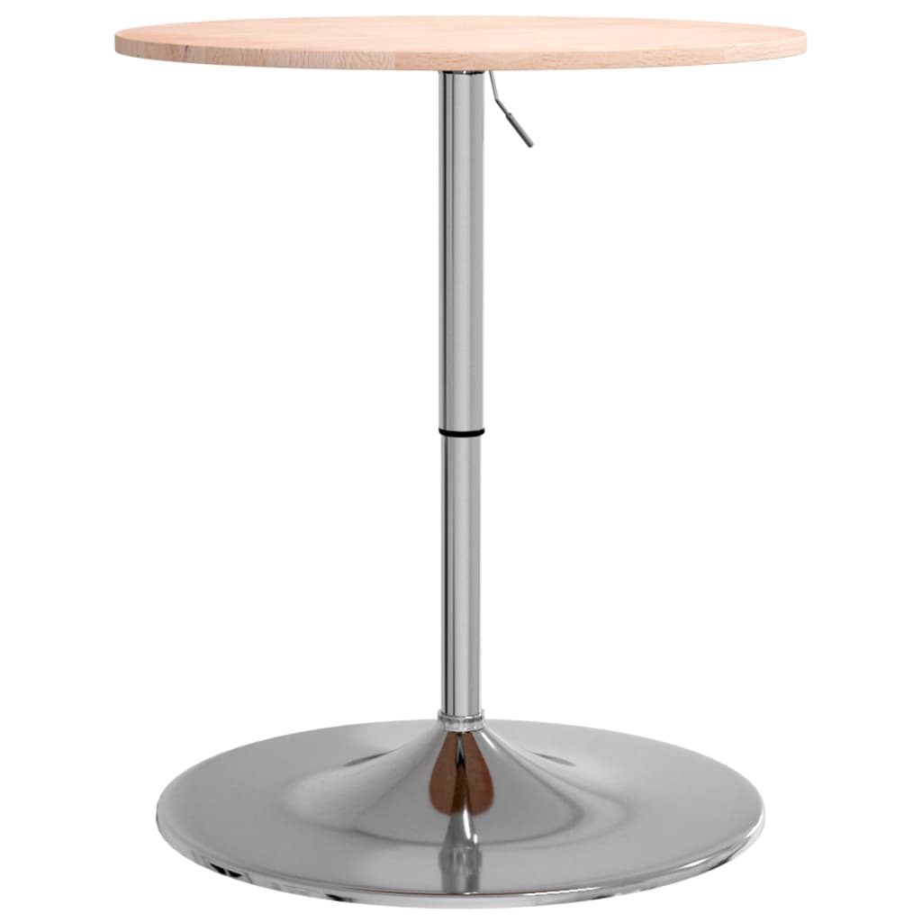 Table de bar Ø60x89,5 cm bois massif de chêne - Xios Store SNC